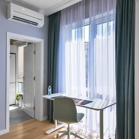 - The Blue - 1bd With Artistic Interior Design By Flat Mаnager Apartment